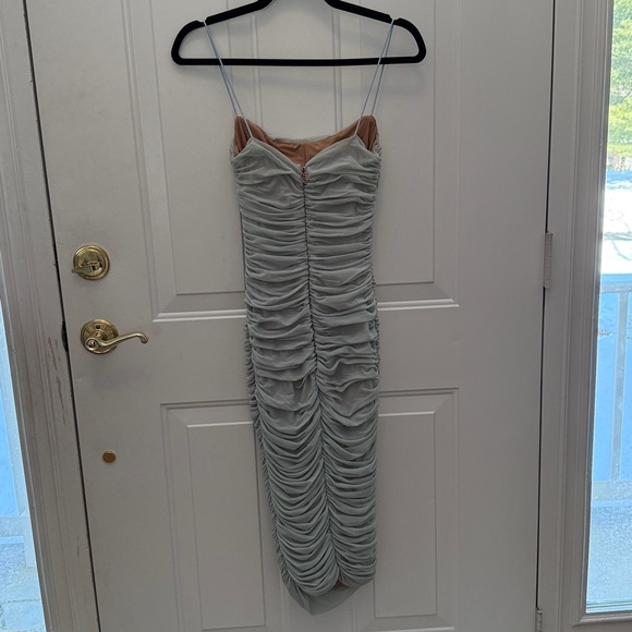 Nookie Eden Midi Dress light blue size medium - Picture 15 of 16